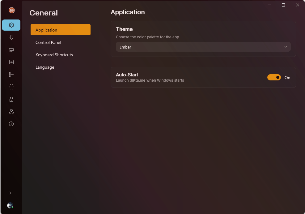 Theme comparison: Midnight vs Ember — Ember